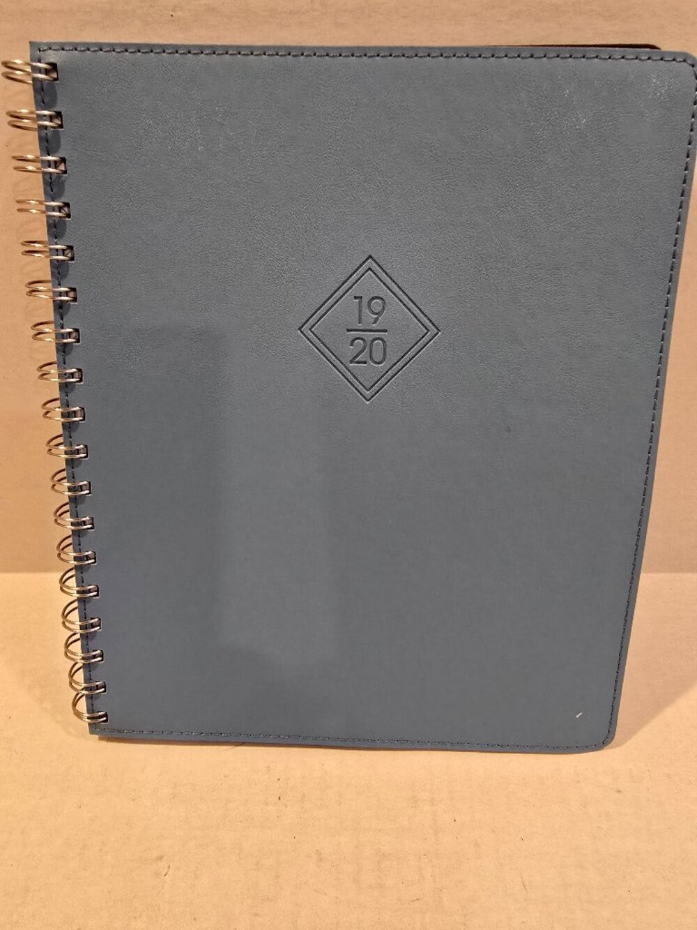 Planner Weekly Monthly July 2019-June 2020 Blue Cover Spiral Bound 7.5" x 9.25"